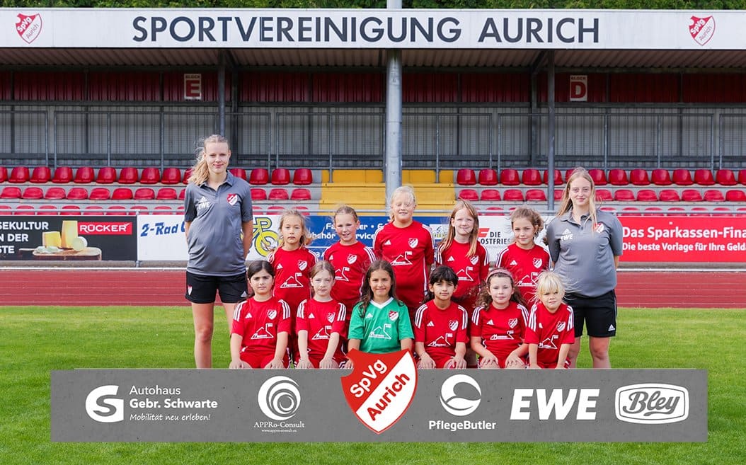 Mannschaftsfoto U11 Juniorinnen