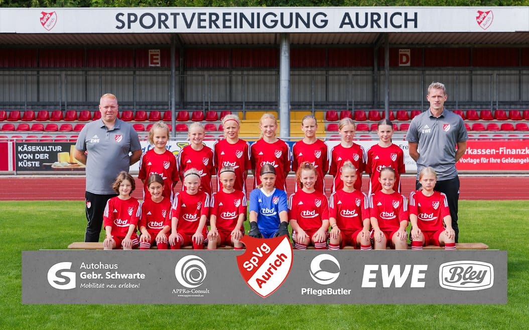 Mannschaftsfoto U13 Juniorinnen