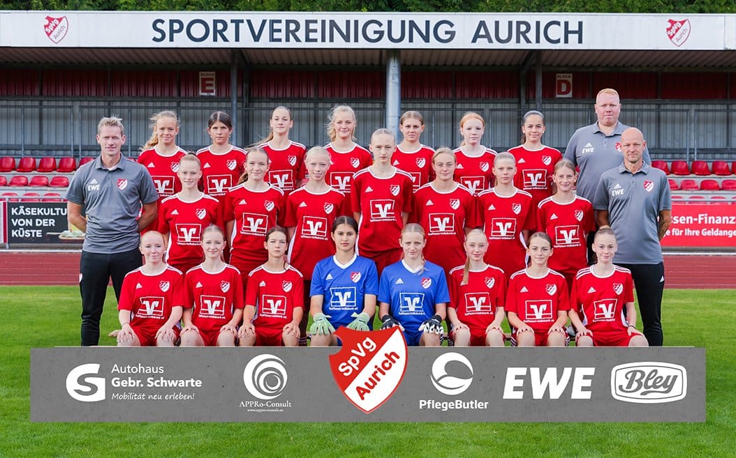 Mannschaftsfoto U15 Juniorinnen