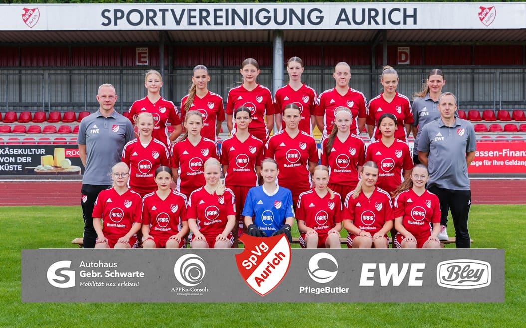 Mannschaftsfoto U16 Juniorinnen
